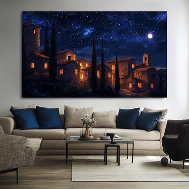 Peinture Village Provence